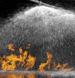 Extinction automatique à Eau