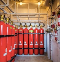 Extinction automatique à Gaz